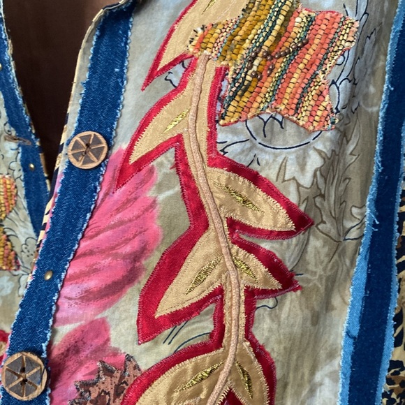 Draper’s & Damon’s Multi-Print Unique Jacket 🐆 🌸 - Picture 5 of 15